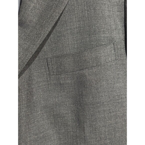 Vintage Brooks Brothers 346 Mens 40  GRAY USA Wool Blazer Sport Coat Suit Jacket - Picture 4 of 12